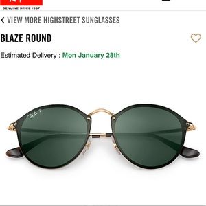 blaze round polarized